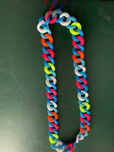 Multi colour chunky necklaces - colour,