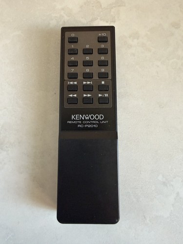 Kenwood p2010 remote - kenwood,