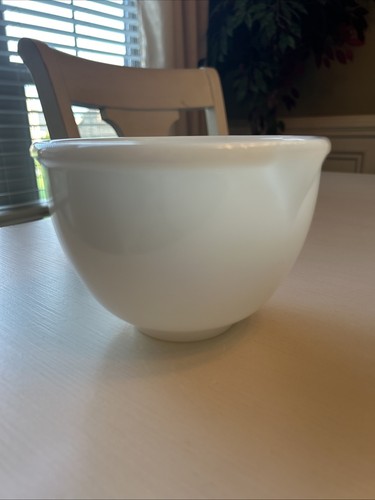 Glasbake white milk glass - white,