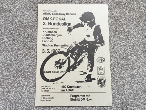 Krumbach four team 3 5 - *, 3/5/87