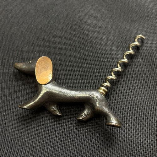 Vintage dachshund corkscrew - dachshund,