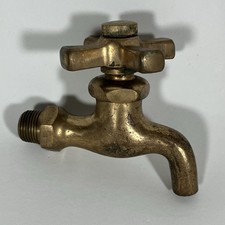 Vintage Crane Co. Brass Cross