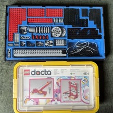 Vintage 1990 Lego Dacta Technic Boxed X2 Sets, 1032, 9614 EM182