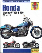 HONDA VT600C (VLX/DL) & VT750C/CD/AERO/C2/C2B SHADOW '88-'19 REPAIR MANUAL *VGC*