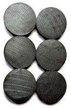 Ceramic Dusc Magnets 6pc 25mm