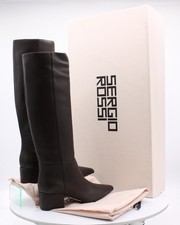 SERGIO ROSSI WOMENS KNEE HIGH