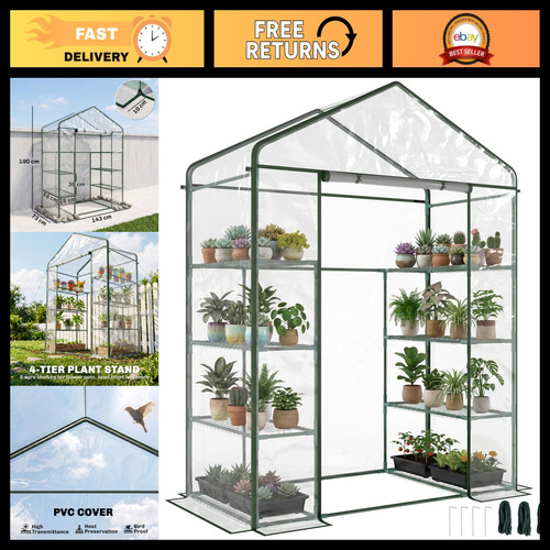 Walk greenhouse with tier - greenhouse,
