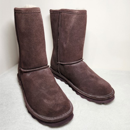 Bearpaw elle short chocolate - bearpaw,