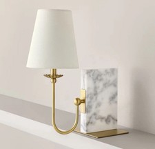 Marble Book Shelf Lamp Hearth