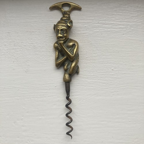 Antique corkscrew brass - antique,