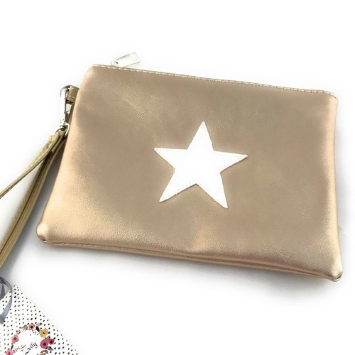 Zelly gold star - bag, purse