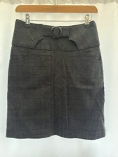 Orsay Grey Check Short Mini