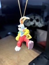 Vintage Grolier Disneys Roger Rabbit Christmas Tree Decoration with Box
