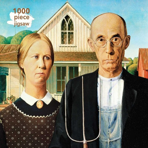 Grant wood american gothic - grant,