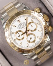 Rolex 116503 Cosmograph Daytona Bi-Metal White Dial 2017 Watch