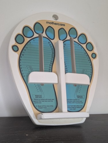 Retro mothercare foot measurer - foot,