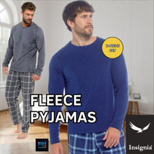  Mens Fleece Pyjamas Sets