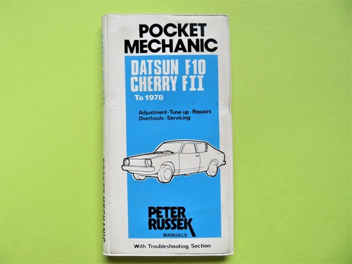 Datsun cherry 100a - 100a, f10