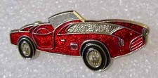 AC COBRA RED - Vintage Enamel