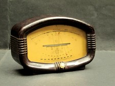 Vintage USSR 1950 Weather Station Barometer Hygrometer Thermometer Bakelite Body