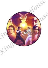 Cobra Kai inspired Edible Cake