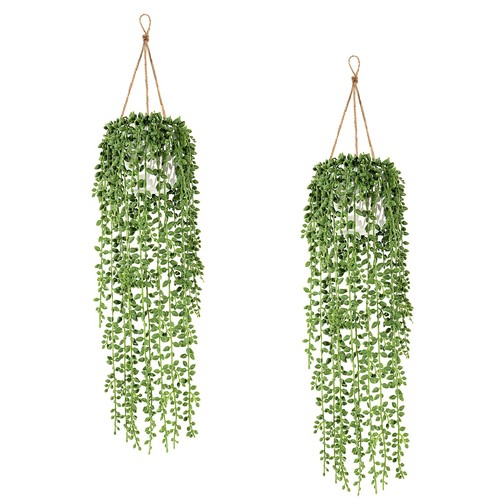 Pcs fake hanging plants - 2,
