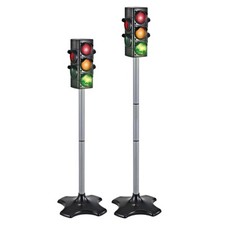 Electric Traffic Light Toy W/ Sound & Light Traffic Lamp Crossing Walk LED Lamp