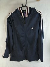 Men's 883 POLICE Navy Blue Hooded Jacket Size XL