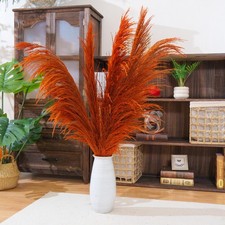 Pampas Grass Decor Tall,Burnt