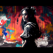 Inspired by Martin Whatson / Mural R1 ✨ Limited Edition 🖼️ 1/25, Signed & COA