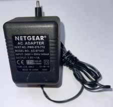 Netgear AC power adapter AD-071AD Output 7.5V 1A 45W
