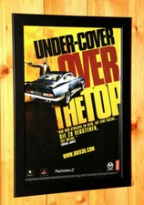 2004 Driver 3 Rare Small Poster / Old Ad Page Framed PS2 Xbox GBA Atari 