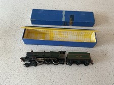 Hornby Dublo Oo Gauge Castle Class Spitfire Steam Locomotive And Tender Boxed