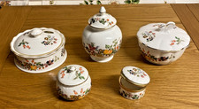 Lovely Collection / Bundle - Aynsley "Somerset" Bone China Lidded Trinket Boxes