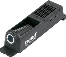 Trend Single Pocket Hole Jig with HSS Drill Bit & Depth Setting Collar, Square