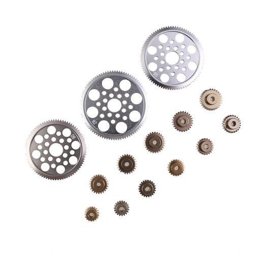 14pcs motor gear alloy - alloy, pinion