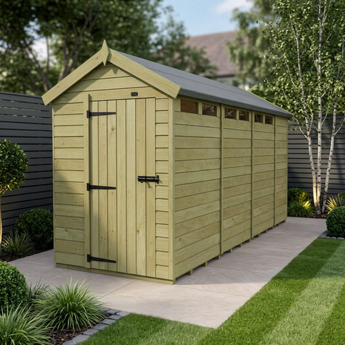 Security apex shed single - apex,