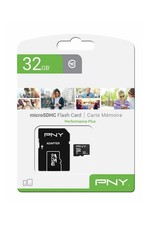 PNY Elite MicroSD Card 32GB, 64GB, 128GB 256GB Class 10,  with SD adapter, UK