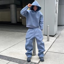 Men Oversized Y2K Tracksuit