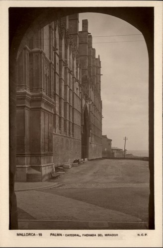 Rppc palma cathedral - palma,