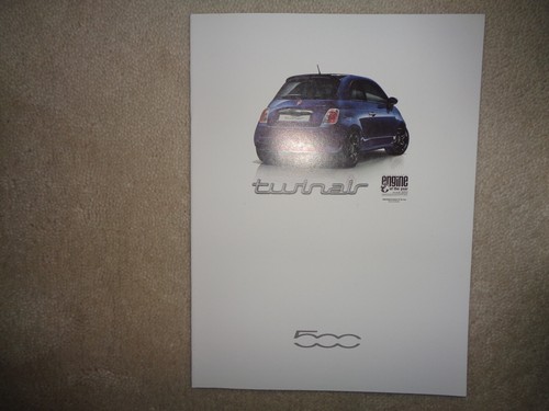 Fiat 500 twinair brochure - -,