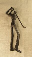 Gisela Graham Bronze Sculpture Golfer Figure