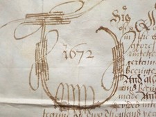 1672 offenham worcestershire - offenham,