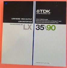 TDK LX 35-90 Tape – 1/4"
