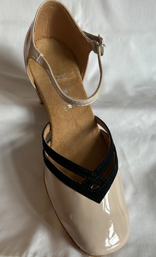 Ladies beige ballroom - ladies, ballroom,