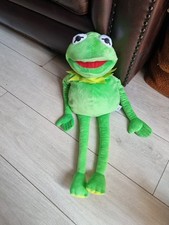 Disney Jim Henson The Muppets Kermit The Frog Soft Plush Hand Puppet Toy 56cm