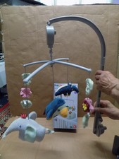 Lupilu Wild Animals Musical Cot Mobile with Box