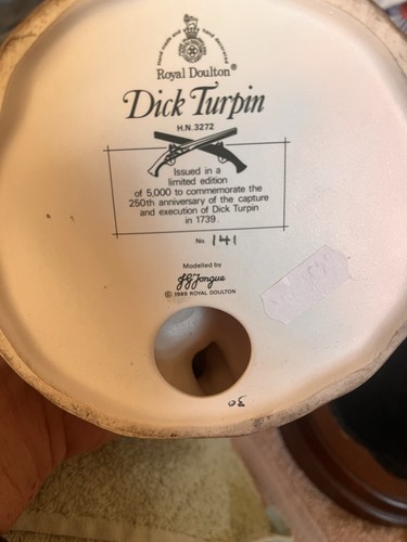 Royal doulton dick - dick, turpin