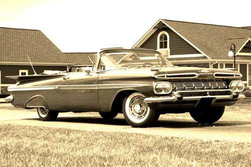 1959 chevrolet impala classic - 1959,
