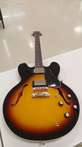 Epiphone 335 mod with - es-335, gig